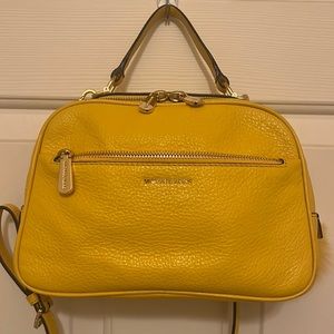 MK Yellow Shoulder Bag